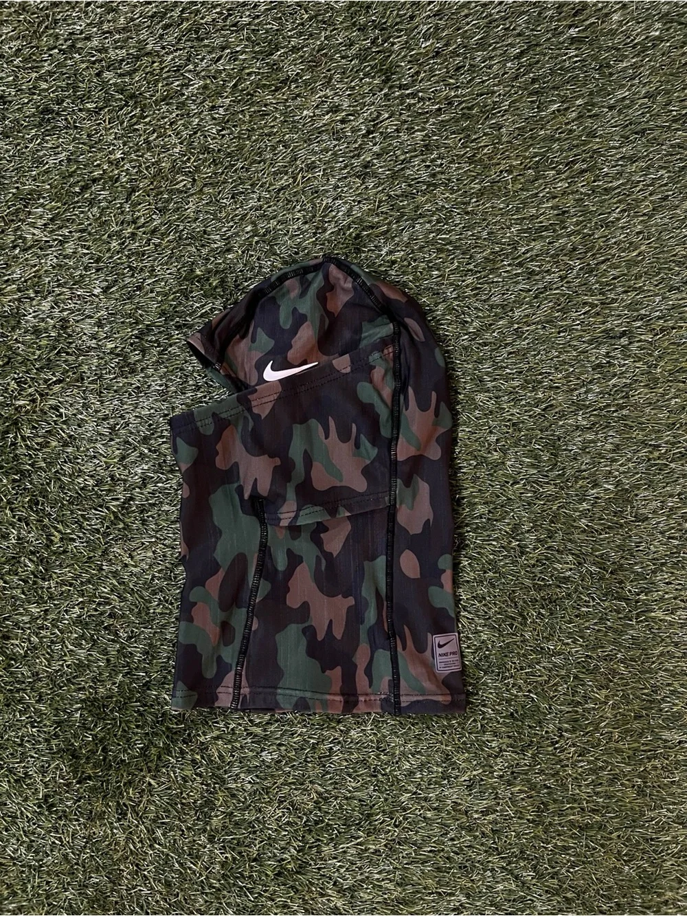 Nike Camo Therma-FIT Hood - Green/Brown/Black